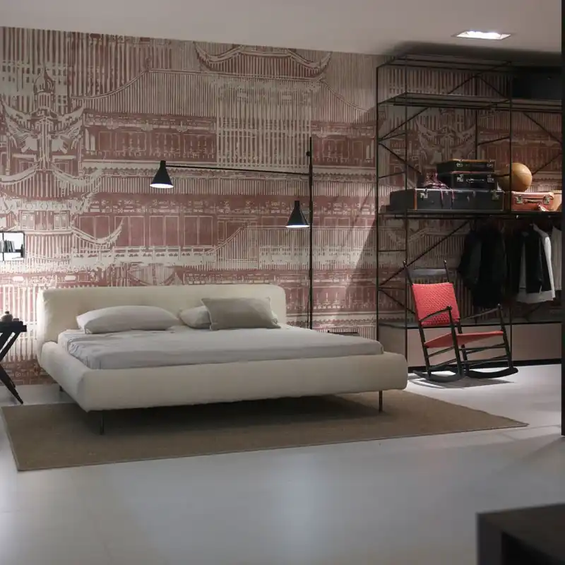 Mikado, Red, Tecnografica Tapet cu design modern și elegant Ofertă limitată