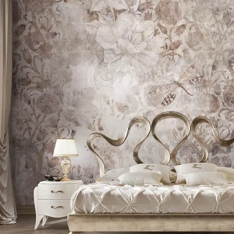 Lichidare de stoc Vital Temptations, idea murale Tapet contemporan cu design floral delicat