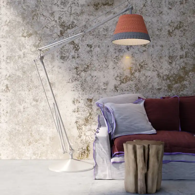 Concrete Surfaces CS1.08, Stannic Gold - YO2 design Wallpaper Beton Auriu - Design Industrial Chic Popular