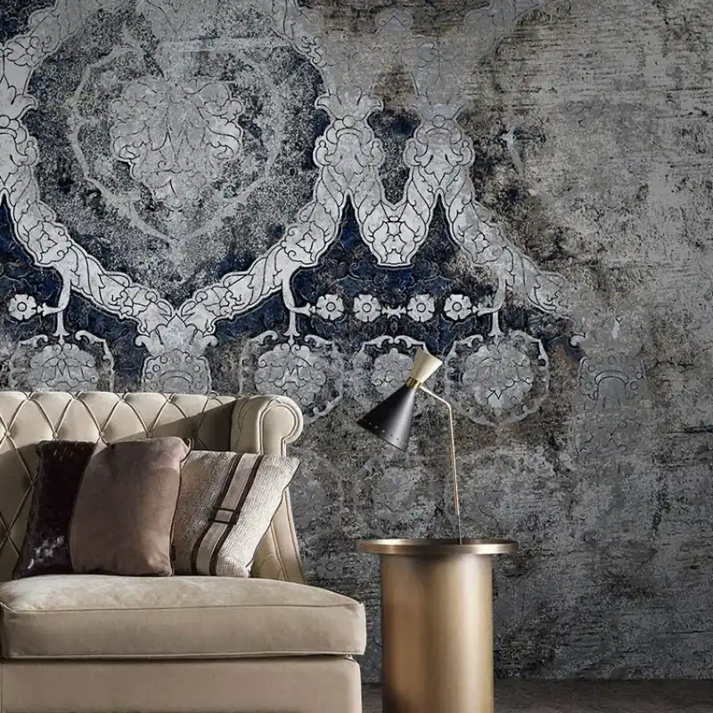 Midcentury Grunge, Idea Murale Tapet Modern cu Design Abstract - Midcentury Grunge Nu rata
