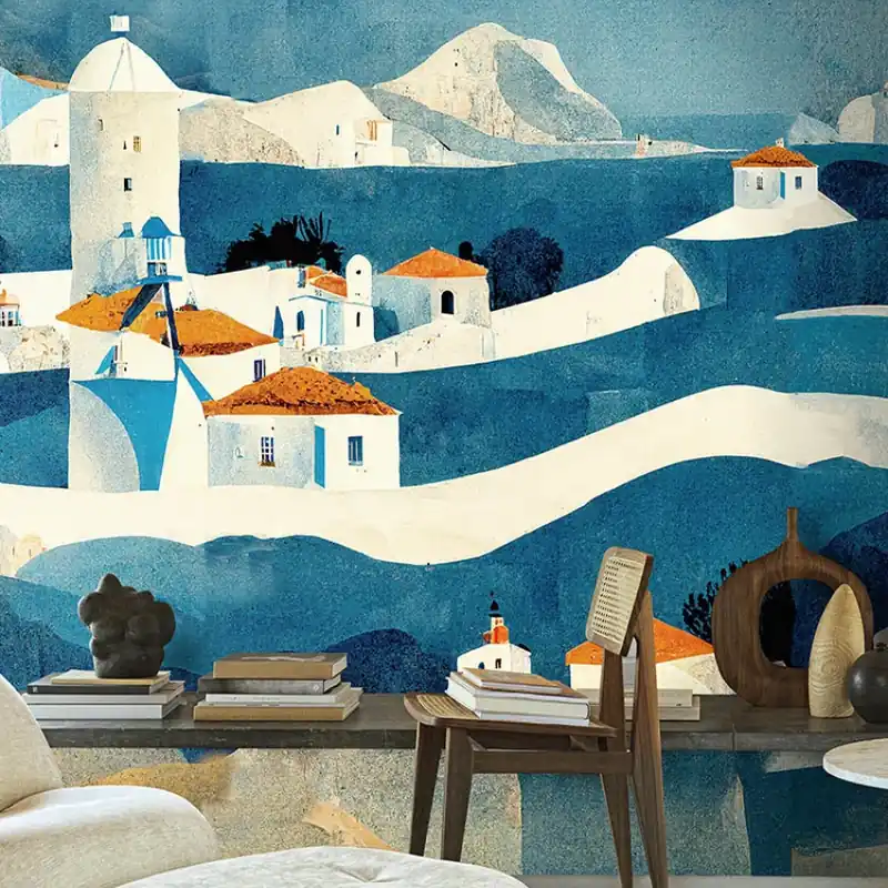 Cumpără online Fáros, Idea Murale Tapet contemporan cu un design inspirat din Mediterana