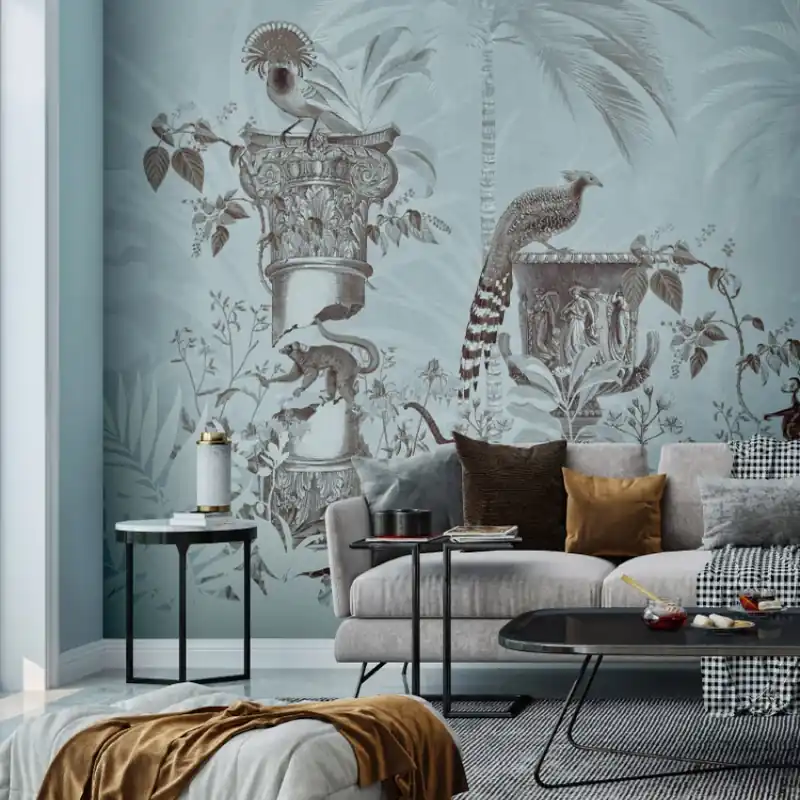Reducere de preț Tema Esotico IV, Idea Murale Tapet cu temă exotică - Design contemporan