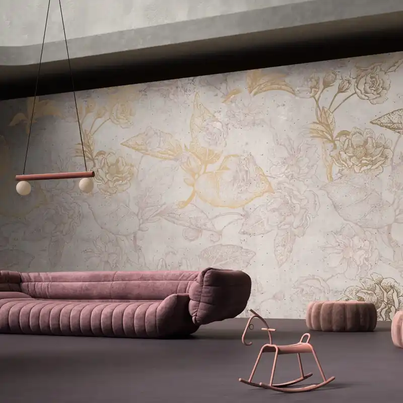 Romantic Traces RT1.02.1 - YO2 design Tapet floral cu design minimalist - Romantic Traces RT1.02.1 - YO2 design Reducere specială