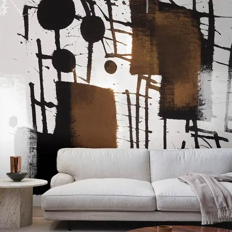 Ieftin Abstractum01, Idea Murale Tapet contemporan Abstractum01 - Design minimalist și modern