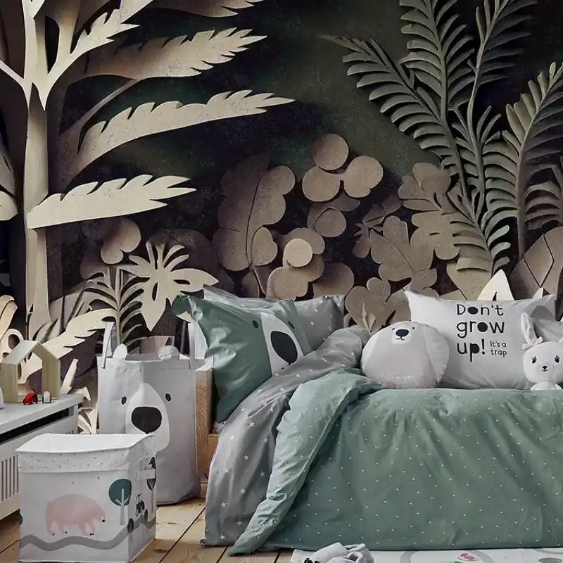 Super ofertă Paper Foliage, Idea Murale Tapet modern pentru un design interior unic