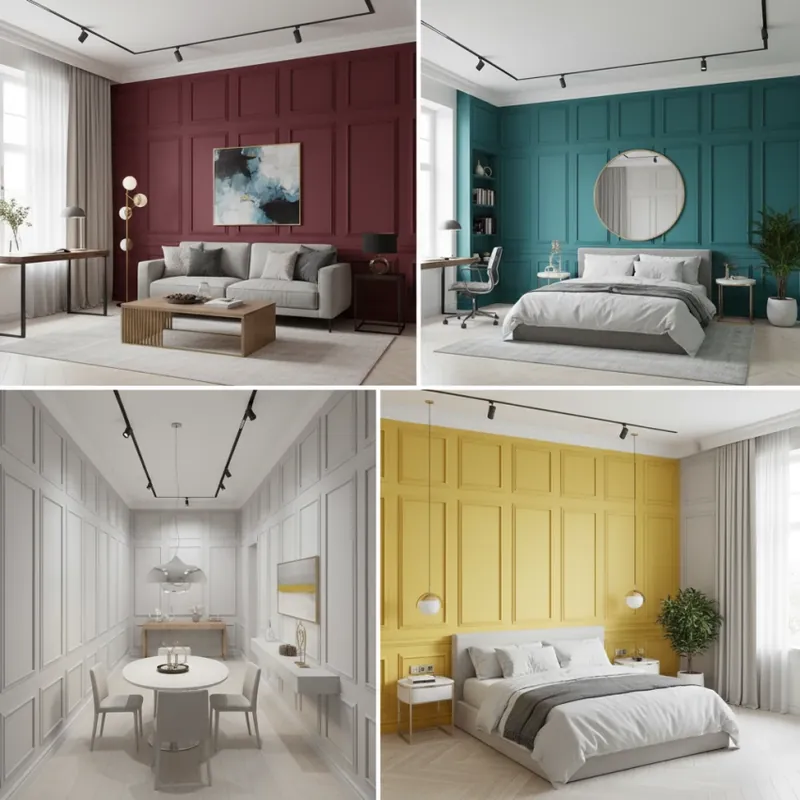 Reducere Panou MDF Agora, Culori RAL Panouri Decorative MDF pentru Design Interior