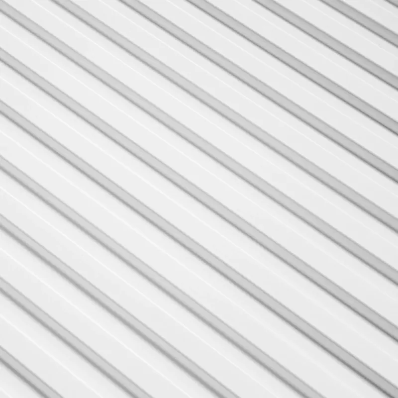 Ofertă limitată Riflaj decorativ 3D Lamelli Stretto, White, 270x12 cm, Mardom Decor Tapet 3D Lamelli Stretto Alb
