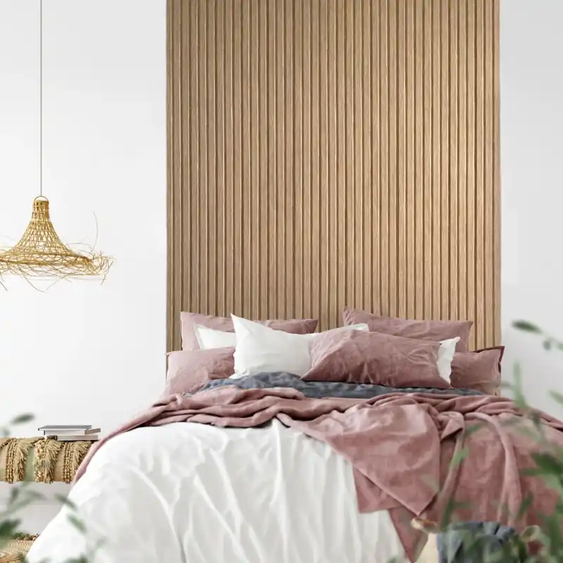 Riflaj decorativ 3D Olmo, Oak Gold II, 270x12.2cm, Lamelio Eleganță și căldură cu panouri decorative riflate Cumpără online