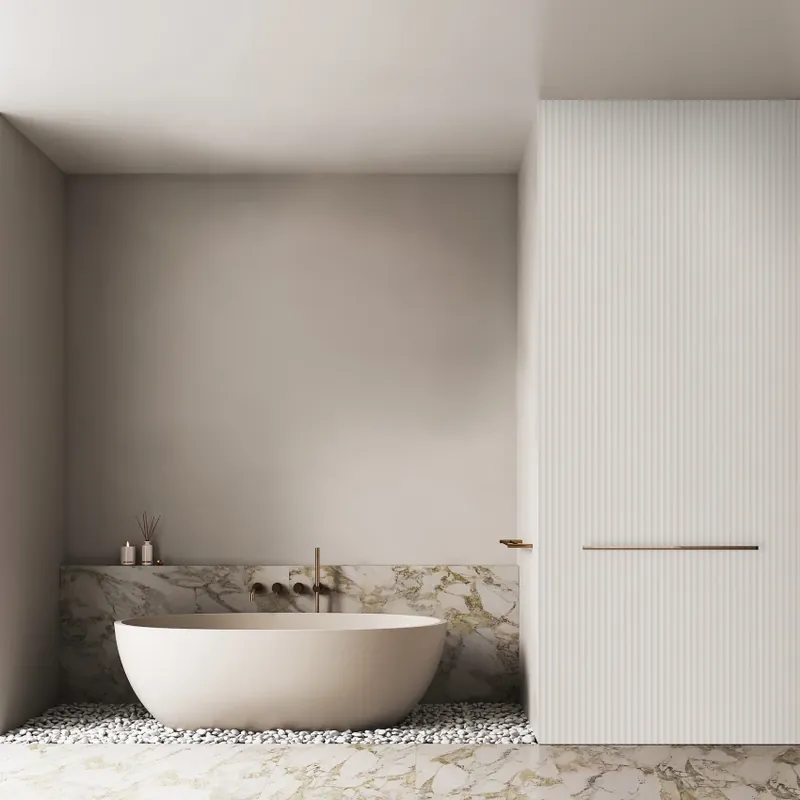 Riflaj decorativ Gresso, Natural Light, 270x25cm, Lamelio Panouri Decorative Riflate - Eleganță și Stil Reducere extra