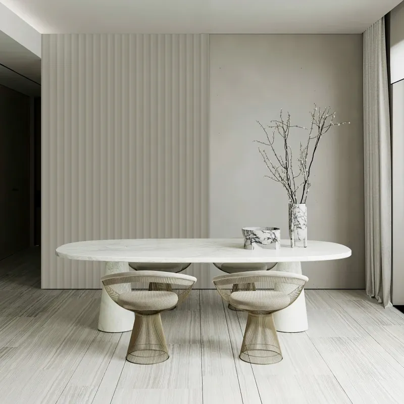 Cumpărături sigure Riflaj decorativ Velutto, Desert Beige, 270x25cm, Lamelio Eleganță și Textură cu Panouri Decorative Riflăte