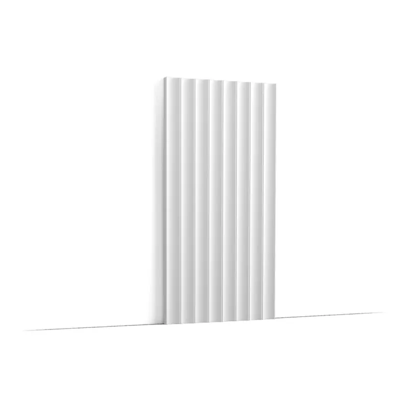 Doar azi Panou decorativ Valley W109, 200 X 25 X 1.2 cm, Orac Decor Panou Decorativ Riflaje Verticale - Eleganță 3D