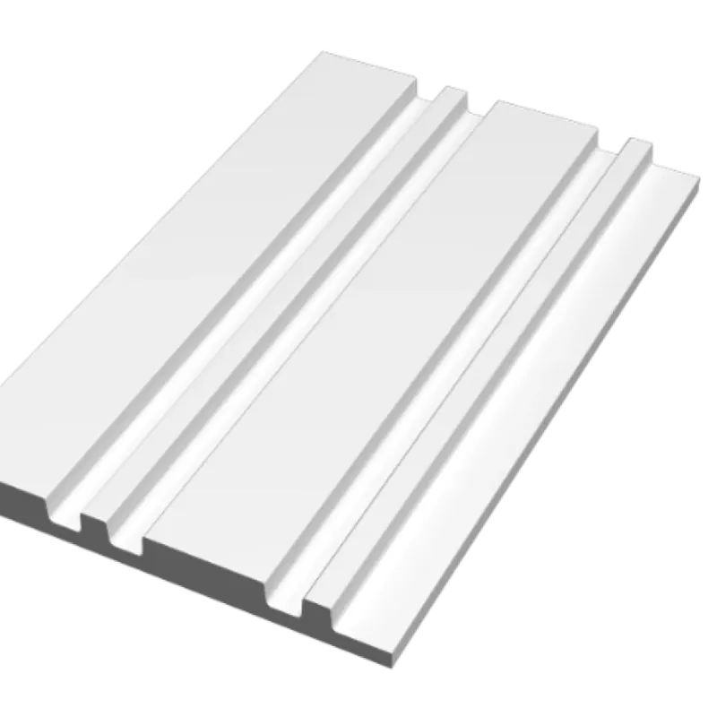 Panou decorativ 3D din polimer rigid, model Riflaj WP1 - 12.2x1.2x270 cm, Manavi Panouri Decorative Riflate pentru un Design Modern Premium