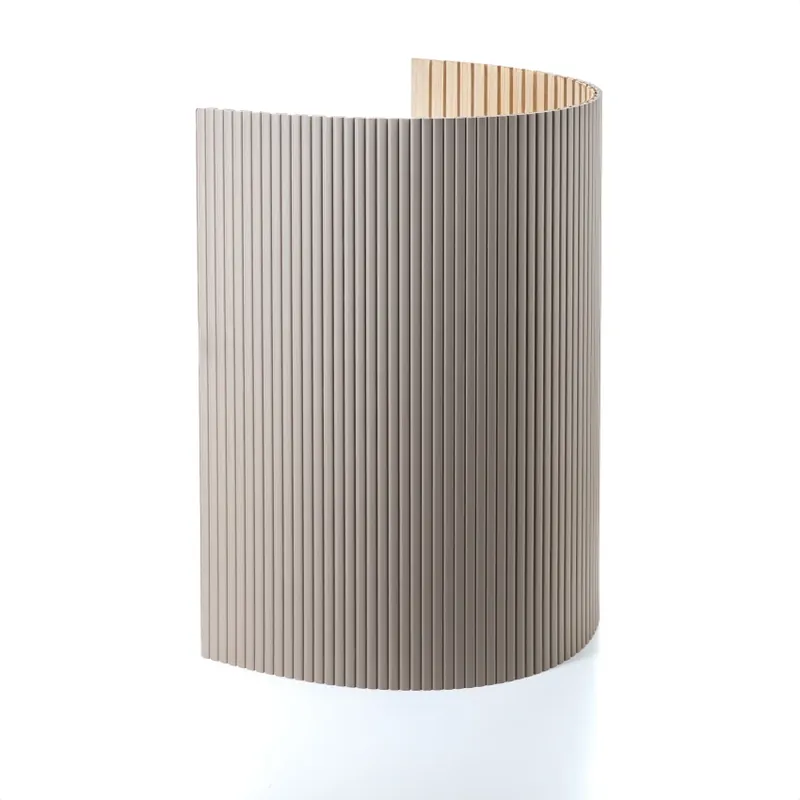 Panou decorativ flexibil JP-09, Cream Taupe, 280 x 120 x 0.9 cm, JP Decor Eleganță și Flexibilitate în Designul Interior Bestseller