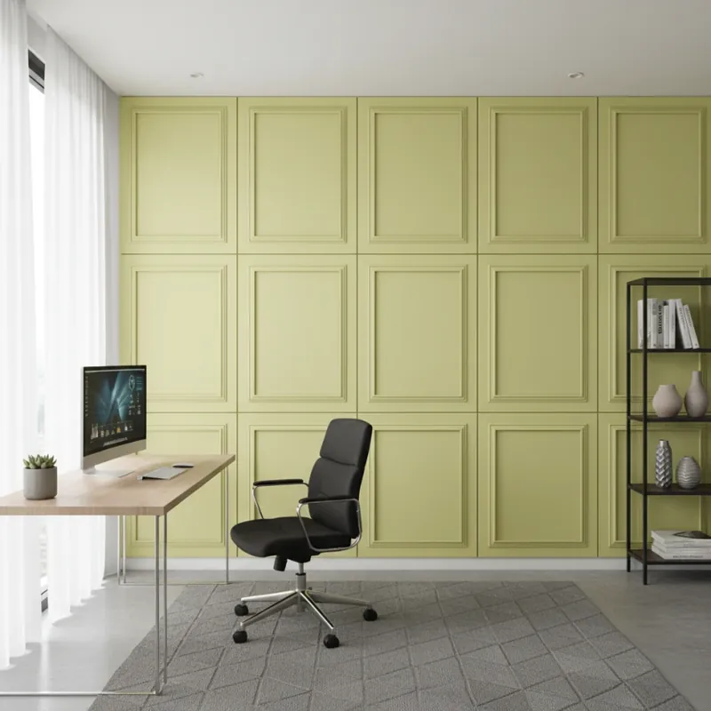 Preț redus Panou MDF Agora, Pear Green, Mat Panou Decorativ MDF Verde Cais Mat
