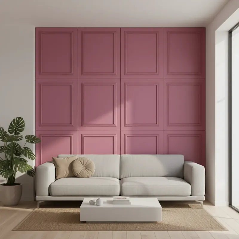 Comandă acum Panou MDF Agora, Berry Pink, Mat Panou Decorativ MDF Berry Pink Mat