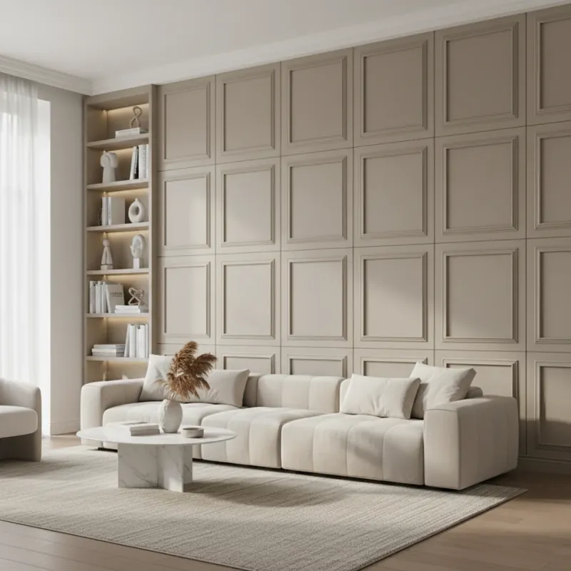 Panou MDF Agora, Olive Green, Mat Panouri decorative MDF Olive Green, finisaj mat Ofertă specială