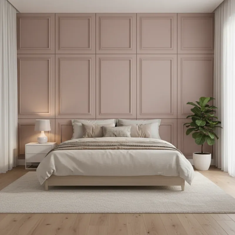 Panou MDF Agora, Nude Beige, Mat Panou Decorativ MDF Nude Beige Mat Plată securizată