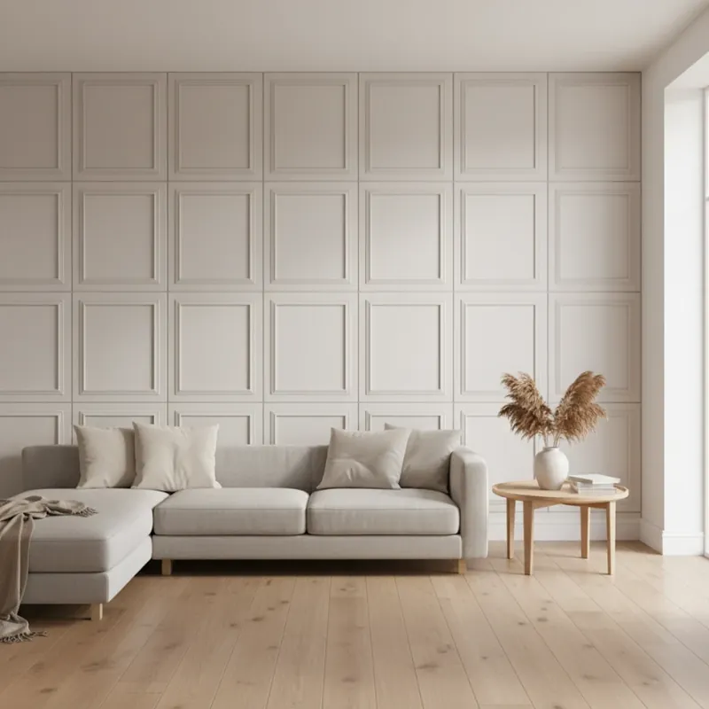 Panou MDF Agora, Moon Gray, Structurat Panou Decorativ MDF Gris Moon Structurat Lichidare de stoc