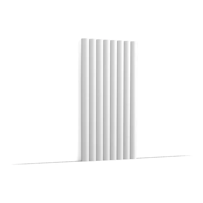 Chilipir Panou decorativ Hill W110-2600, 260 X 25 X 1.6 cm, Orac Decor Panou Decorativ Riflat 3D pentru un Design Modern