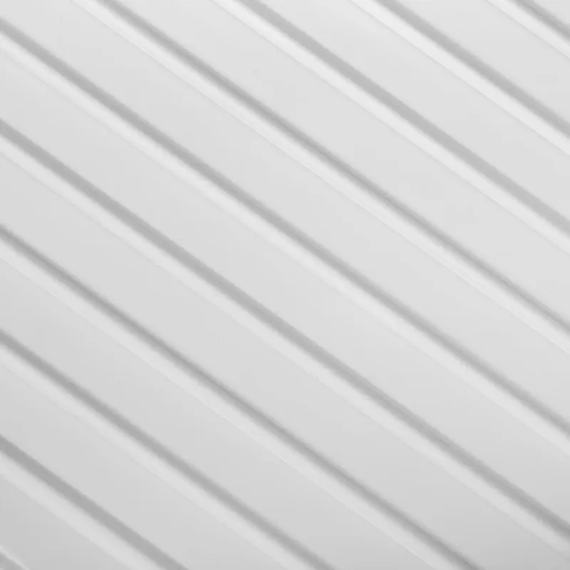 Reducere specială Riflaj decorativ 3D Lamelli Medio, White, 270x12 cm, Mardom Decor Eleganță și stil cu panouri decorative riflate