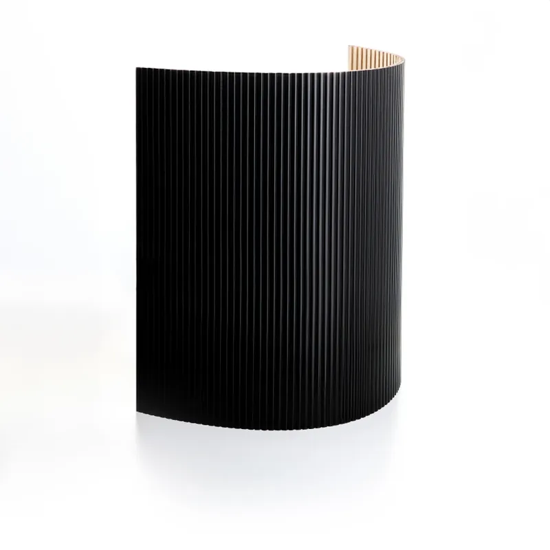 Panou decorativ flexibil metalizat JP-15, Piano Black, 280 x 120 x 0.9 cm, JP Decor Panouri Decorative Flexibile Metalizate Ofertă de sezon