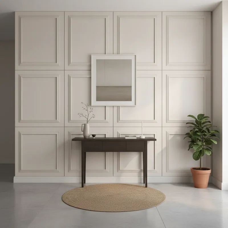 Lichidare de stoc Panou MDF Agora, Cream White, Mat