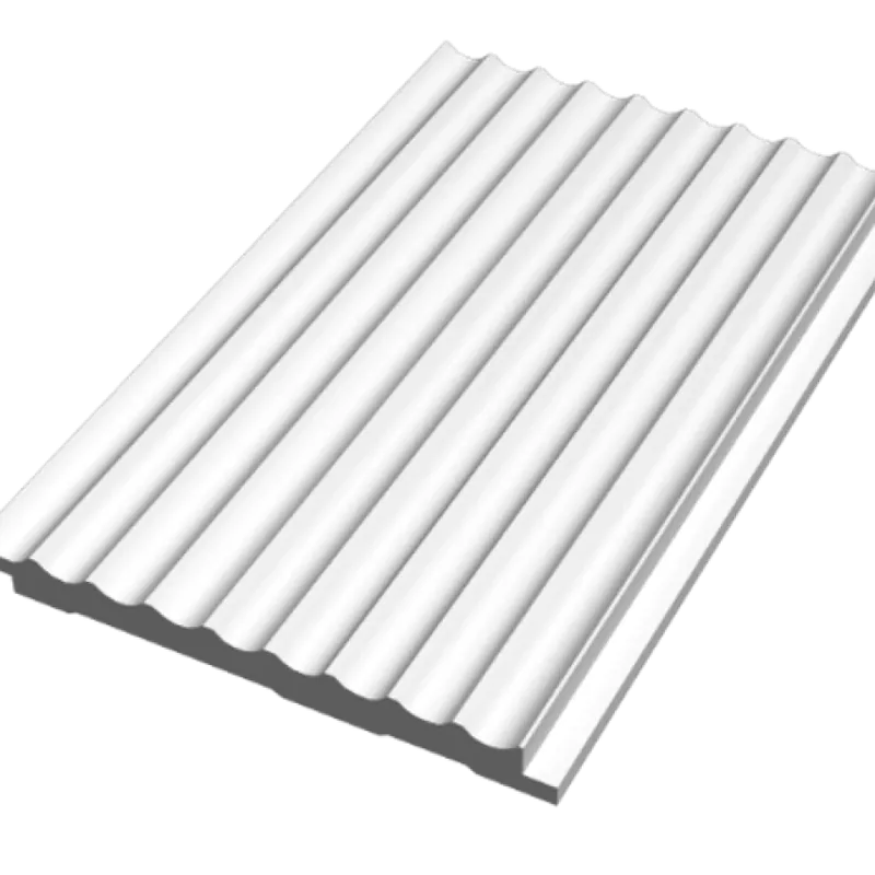 Preferatul clienților Panou decorativ 3D din polimer rigid, model Riflaj Dune - 13x1.2x250 cm, Manavi