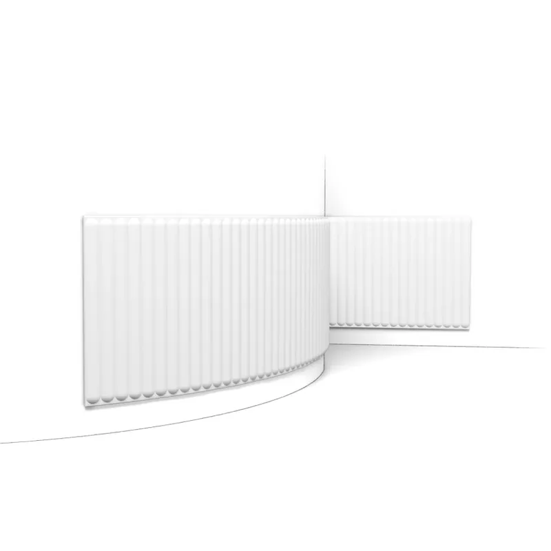 Ofertă limitată Panou decorativ Hill Bead XL Flex W214f, 200 x 40 x 1.5 cm, Orac Decor Panouri Decorative 3D Riflate Flexibile