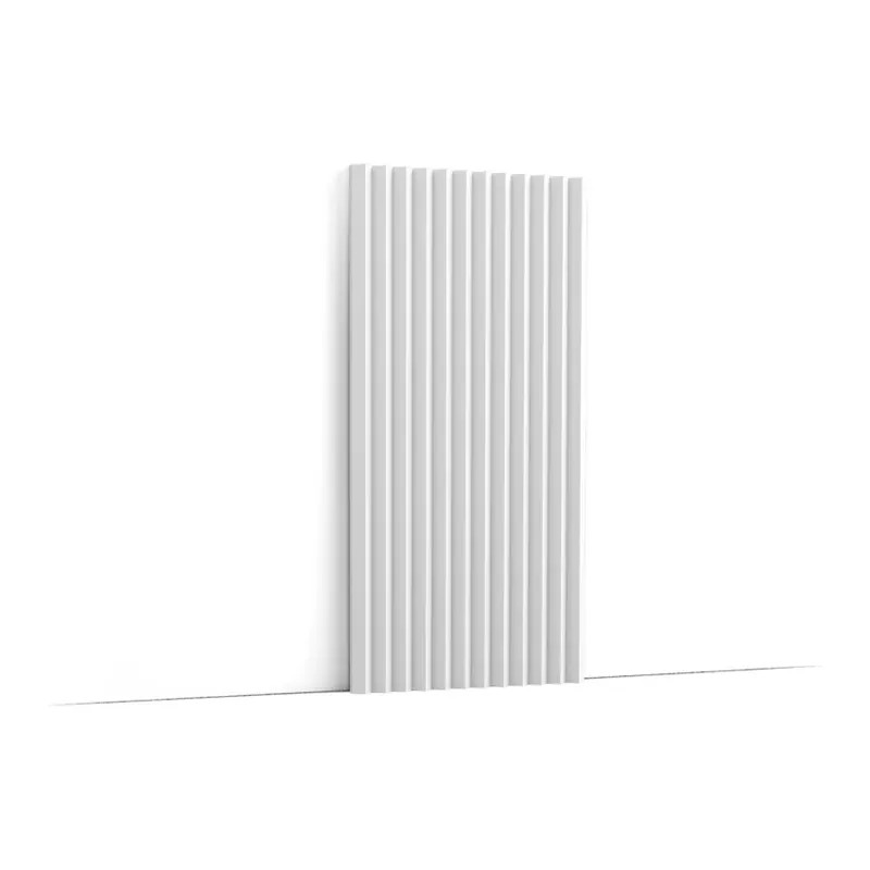 Cel mai vândut Panou decorativ ZigZag W108-2600, 260 X 25 X 1.8 cm, Orac Decor Panouri Decorative Riflate pentru un Design Modern