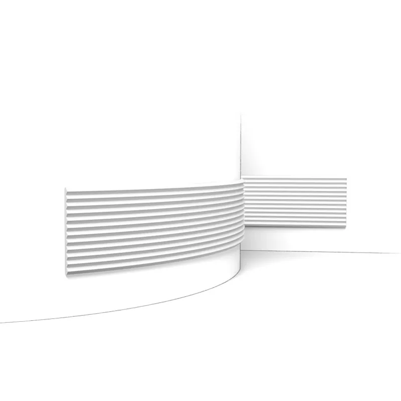 Livrare rapidă Panou decorativ ZigZag W108F, 200 X 25 X 1.8 cm, Orac Decor Panouri Decorative Riflate pentru un Interior Modern