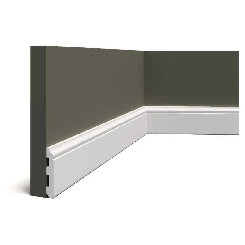 Expediere rapidă Plintă decorativă duropolimer FD08B - 240 x 8 x 1.3 cm Eleganță și Stil cu Plinte Decorative
