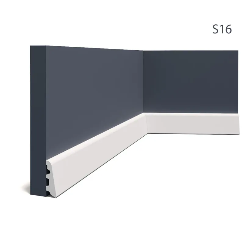 Reducere specială Plinta decorativa S16, Dimensiuni 200 X 5.8 X 1.9 cm Plinta decorativa S16, Dimensiuni 200 X 5.8 X 1.9 cm