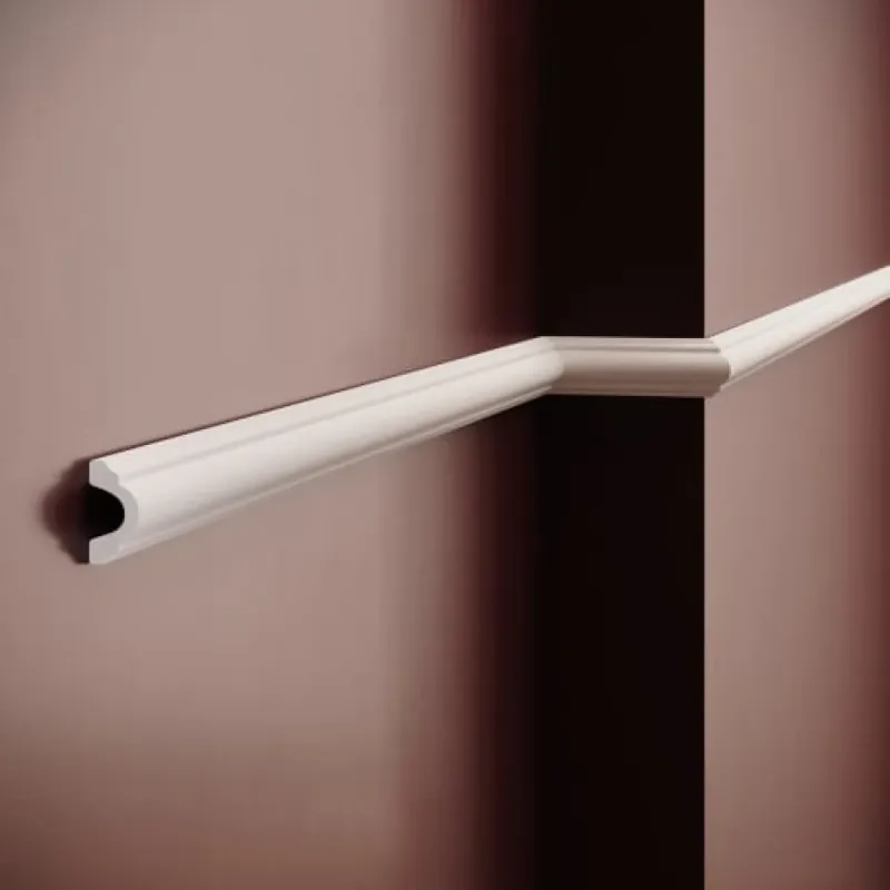 Vezi acum Brau decorativ din polimer rigid B16 - 200 X 4 X 2 cm, Manavi Profile Decorative pentru Pereți