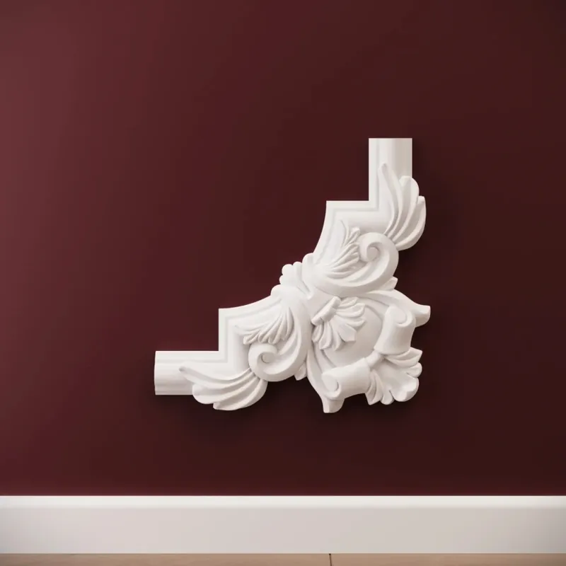 Retur ușor Chenar decorativ din poliuretan B16-2 - 26.5 x 26.5 x 2cm, Manavi Elemente Decorative pentru Un Design Interior Rafinat
