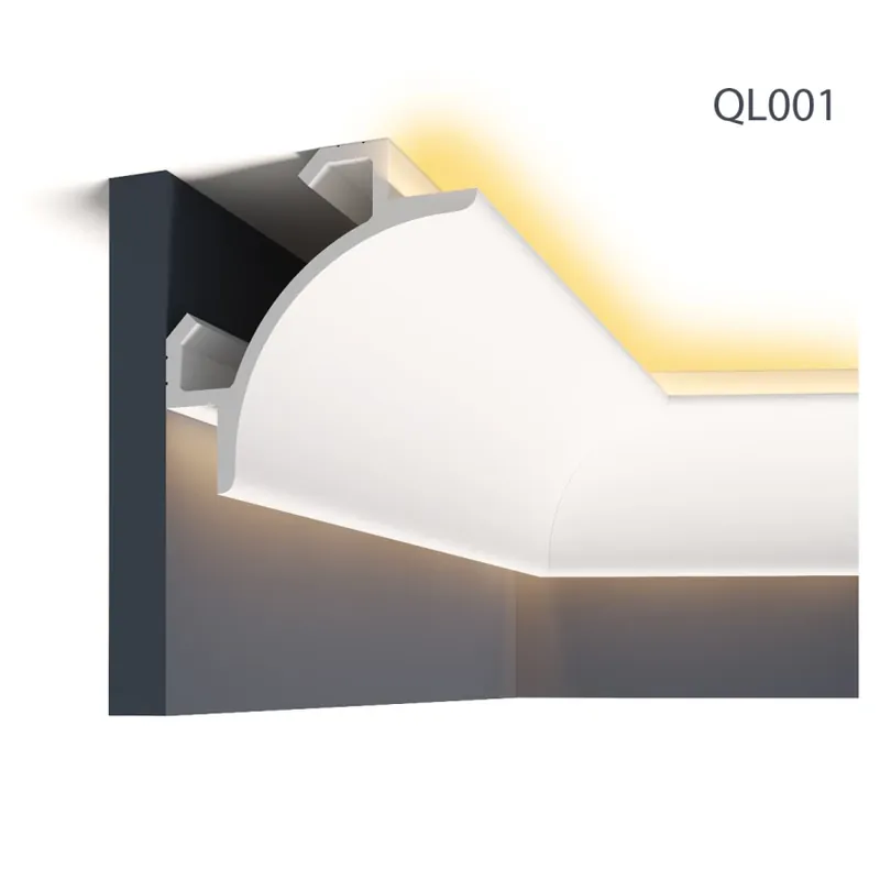 Cornisa decorativa pentru LED QL001, 200 X 14.7 X 14.7 cm, Mardom Decor Cornisa decorativa pentru LED QL001, 200 X 14.7 X 14.7 cm, Mardom Decor Reduceri