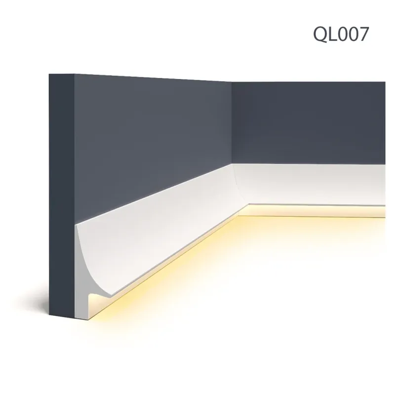 Popular Plinta decorativa pentru LED QL007, 200 X 9.3 X 4 cm, Mardom Decor Plinta decorativa pentru LED QL007, 200 X 9.3 X 4 cm, Mardom Decor