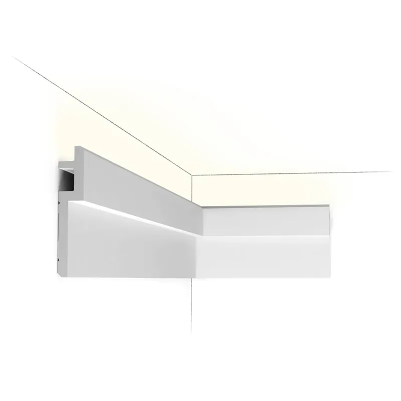 Ofertă exclusivă Scafa Modern C395, Dimensiuni 200 X 15.5 X 3.3 cm, Orac Decor Profile Decorative Moderne pentru Interior