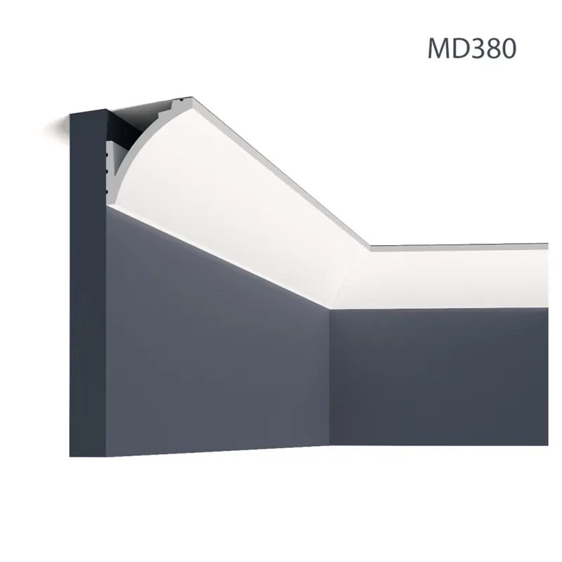Cornisa decorativa MD380, 200 X 6.7 X 6.7 cm, Mardom Decor Cornisa decorativa MD380, 200 X 6.7 X 6.7 cm, Mardom Decor Calitate înaltă