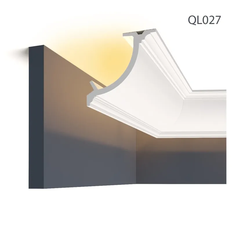 Mai ieftin Cornisa decorativa pentru LED QL027, 200 X 11 X 11 cm, Mardom Decor Cornisa decorativa pentru LED QL027, 200 X 11 X 11 cm, Mardom Decor