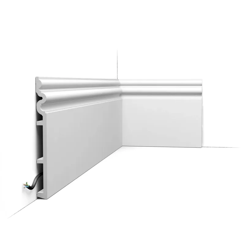 Disponibil imediat Plinta Modern SX193, Dimensiuni L 200 X 2.2 cmH X 25 cm, Orac Decor Eleganță și Stil cu Plinta Decorativă Modernă