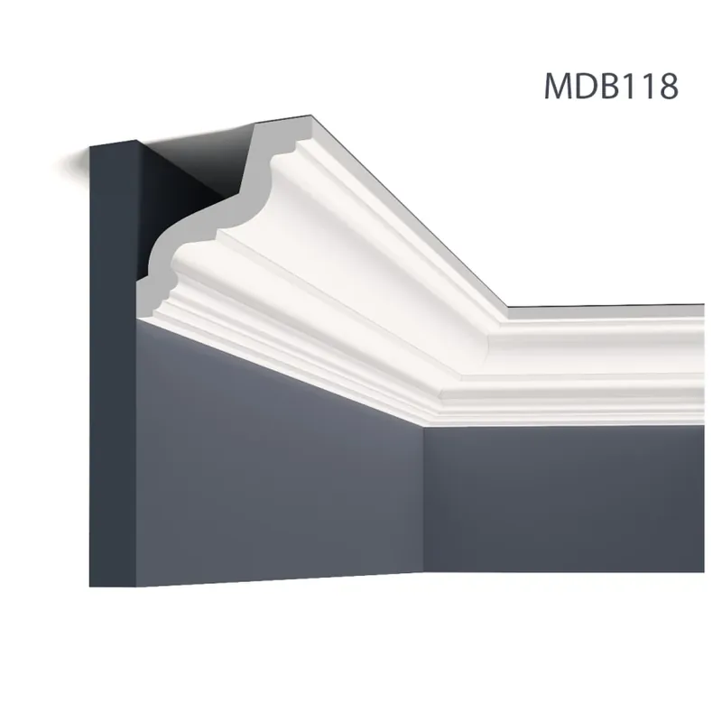 Livrare rapidă Cornisa decorativa MDB118, 200 X 10 X 9.7 cm, Mardom Decor Cornisa decorativa MDB118, 200 X 10 X 9.7 cm, Mardom Decor