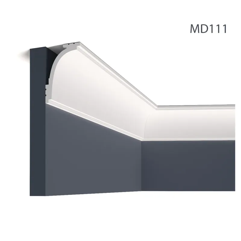 Retur gratuit Cornisa decorativa MD111, 200 X 9.2 X 6.2 cm, Mardom Decor Cornisa decorativa MD111, 200 X 9.2 X 6.2 cm, Mardom Decor