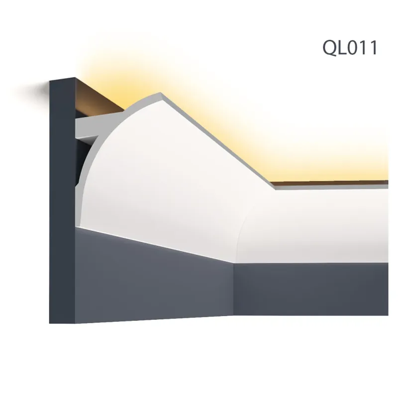 Comandă acum Cornisa decorativa pentru LED QL011, 200 X 12.3 X 9.5 cm, Mardom Decor Cornisa decorativa pentru LED QL011, 200 X 12.3 X 9.5 cm, Mardom Decor