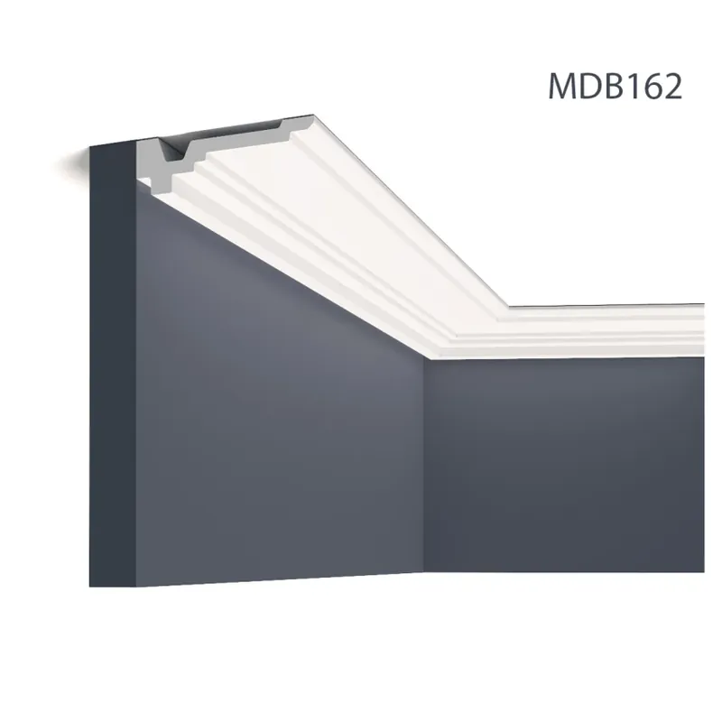 Cornisa decorativa MDB162, 200 X 3.2 X 10.5 cm, Mardom Decor Cornisa decorativa MDB162, 200 X 3.2 X 10.5 cm, Mardom Decor Ofertă exclusivă