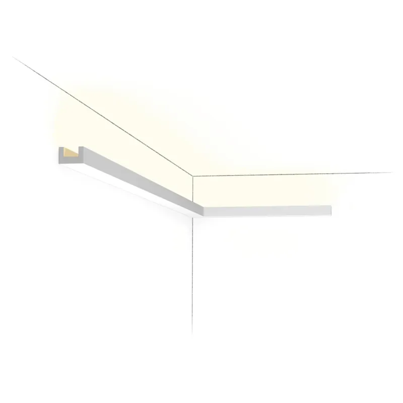 Mai ieftin Cornisa Axxent CX190, Dimensiuni 200 X 2 X 3 cm, Orac Decor Profile decorative pentru iluminat ambiental