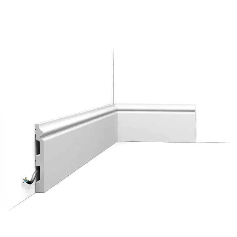 Preferatul clienților Plinta Luxxus SX118, Dimensiuni 200 X 13.8 X 1.8 cm, Orac Decor Plinte Decorative Elegante pentru Interioare Moderne