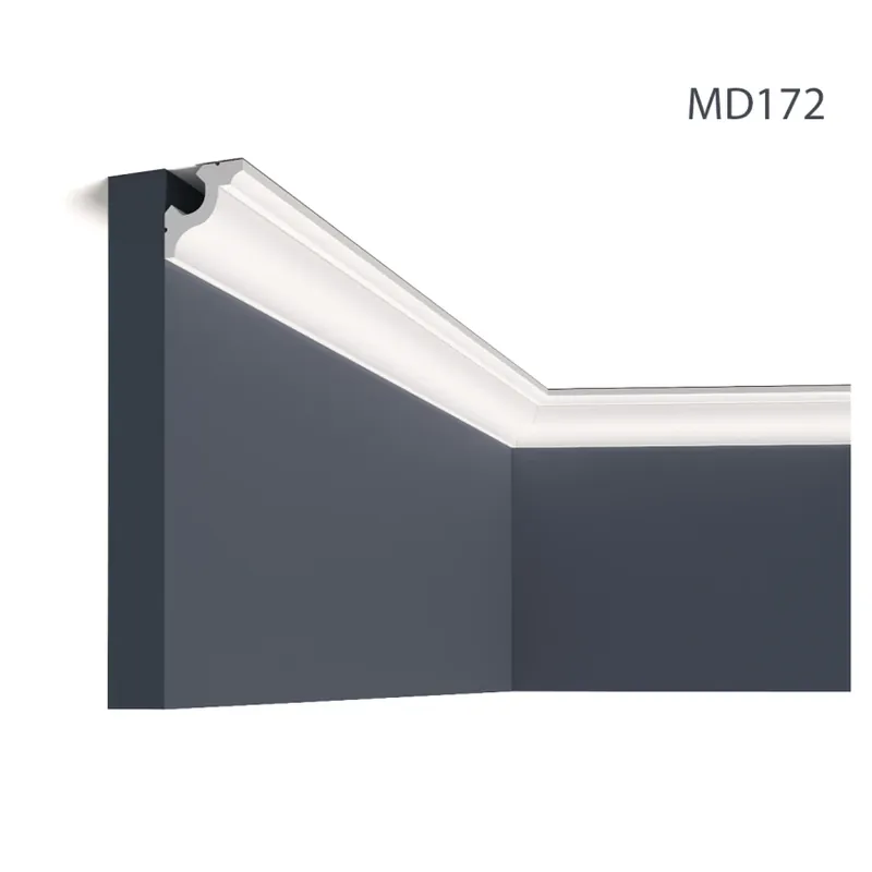 Lichidare de stoc Cornisa decorativa MD172, 200 X 4 X 4 cm, Mardom Decor Cornisa decorativa MD172, 200 X 4 X 4 cm, Mardom Decor