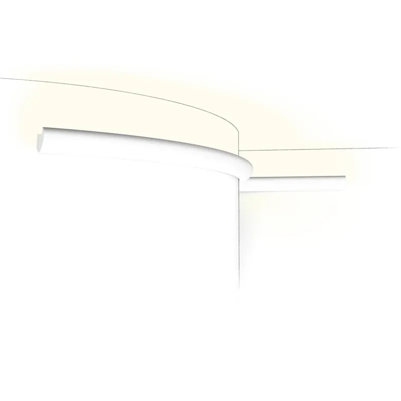 Preferatul clienților Cornisa Flex Axxent CX188F, Dimensiuni 200 X 3 X 3.4 cm, Orac Decor Cornișe Flexibile pentru Tavan - Iluminat LED