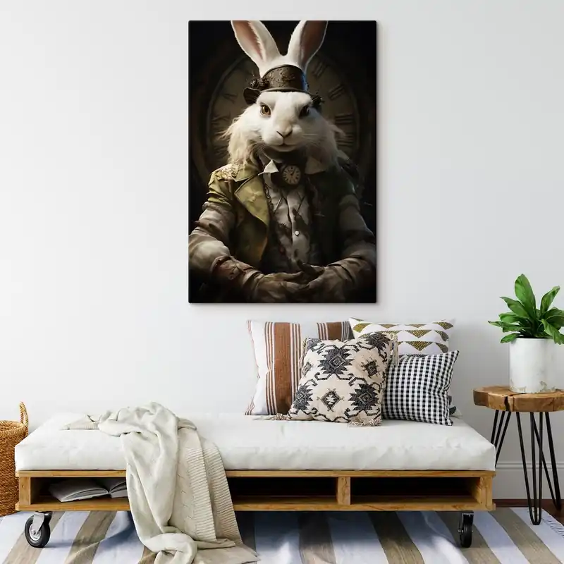 Pictură pe pânză Iepurele de martie Nr s41216 Premium