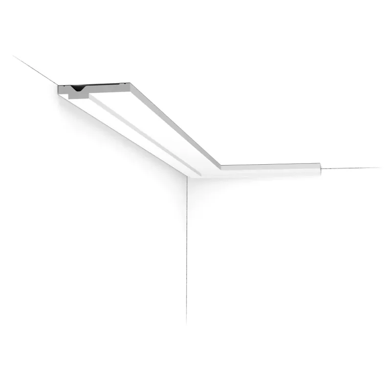 Cel mai vândut Cornisa Axxent CX161, Dimensiuni 200 X 1.3 X 6.9 cm, Orac Decor Cornișe decorative pentru un design interior deosebit